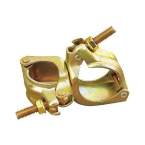 Pressed swivel coupler